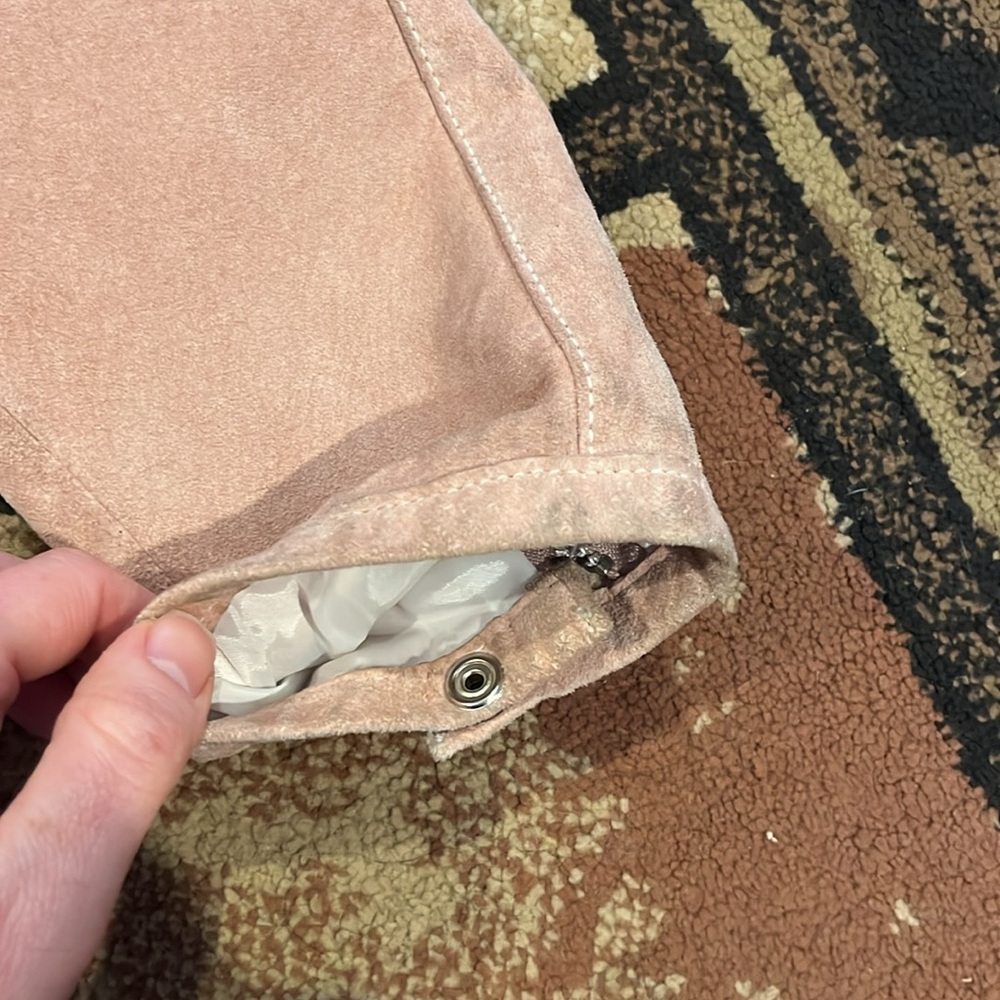 Wilson Leather Maxima pink leather jacket - Picture 4 of 8